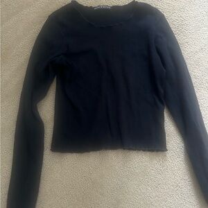 Brandy Melville Dark Navy Long Sleeve